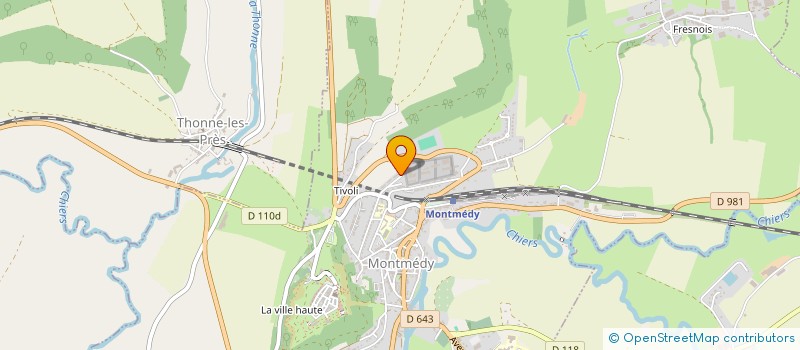localisation de l'entreprise MONSIEUR FRANCIS RENNESSON à MONTMEDY