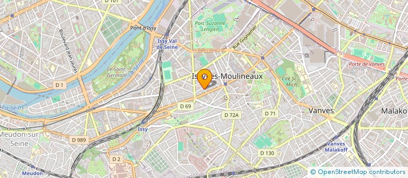 localisation de l'entreprise MONSIEUR FRANCIS REVENAULT à ISSY-LES-MOULINEAUX