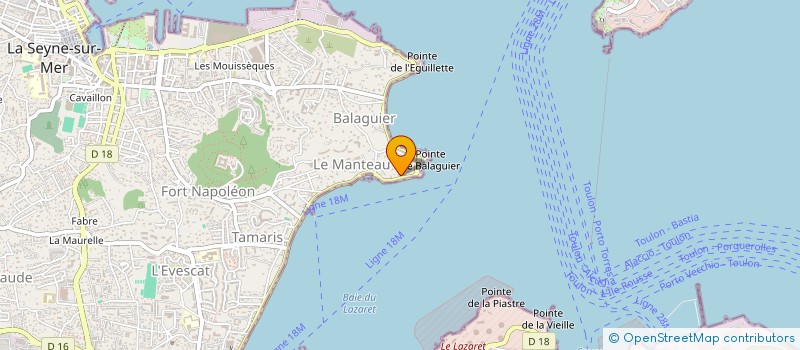 localisation de l'entreprise MONSIEUR FRANCIS REYES à LA SEYNE-SUR-MER