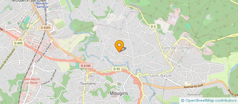 localisation de l'entreprise MONSIEUR FRANCIS RICARD à MOUGINS