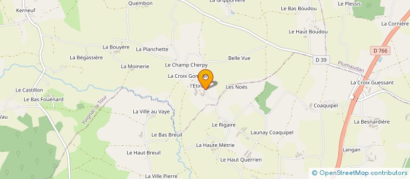 localisation de l'entreprise MONSIEUR FRANCIS RICHARD  YVIGNAC-LA-TOUR