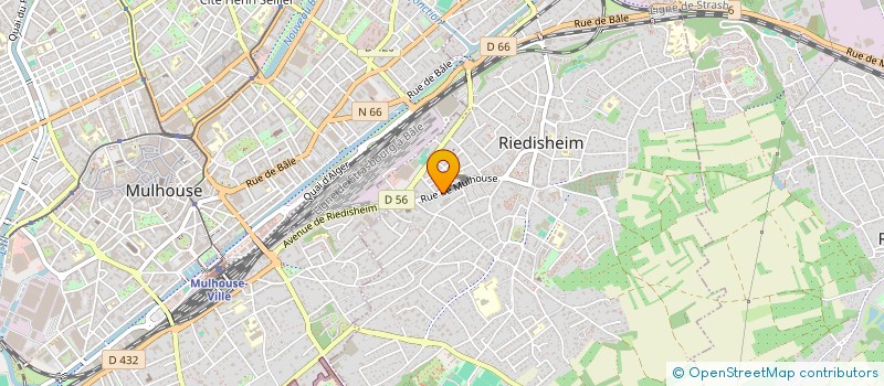 localisation de l'entreprise MONSIEUR FRANCIS RIEBER  RIEDISHEIM