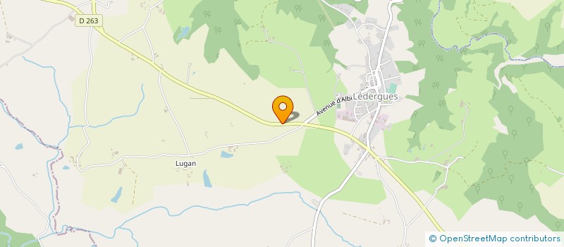 localisation de l'entreprise MONSIEUR FRANCIS ROBERT  LA SELVE