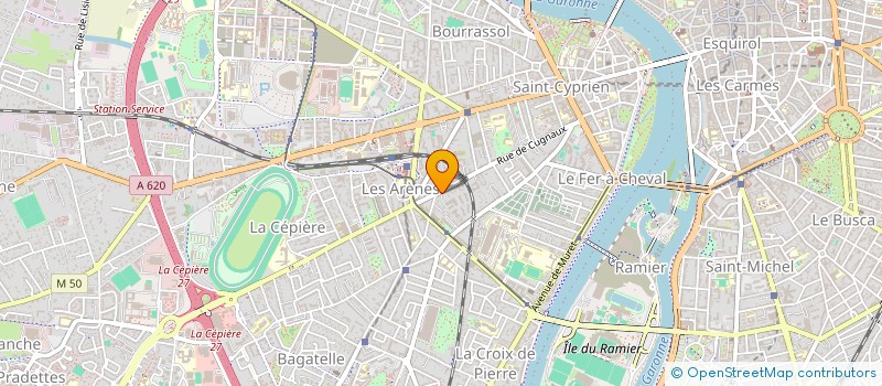 localisation de l'entreprise MONSIEUR FRANCIS ROBERT à TOULOUSE