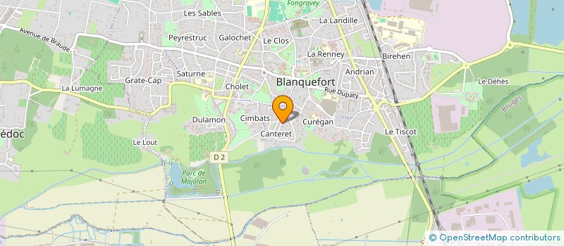 localisation de l'entreprise MONSIEUR FRANCIS RODES à BLANQUEFORT