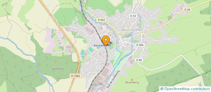 localisation de l'entreprise MONSIEUR FRANCIS ROESSLINGER  REICHSHOFFEN