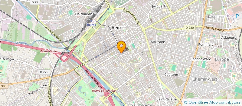 localisation de l'entreprise MONSIEUR FRANCIS ROGER  REIMS