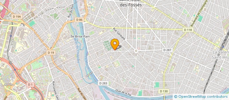 localisation de l'entreprise MONSIEUR FRANCIS ROSALES à SAINT-MAUR-DES-FOSSES