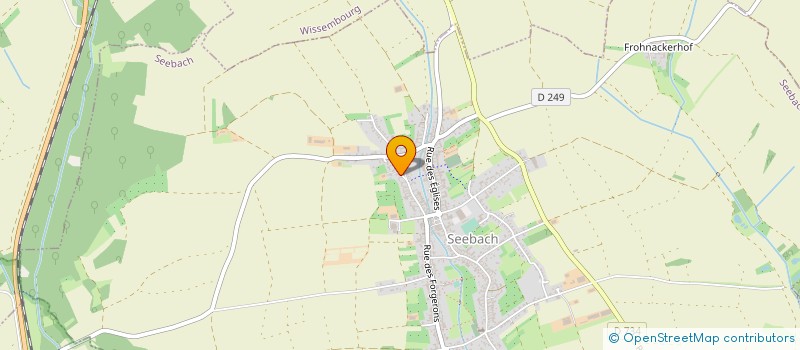 localisation de l'entreprise MONSIEUR FRANCIS ROTT  SEEBACH