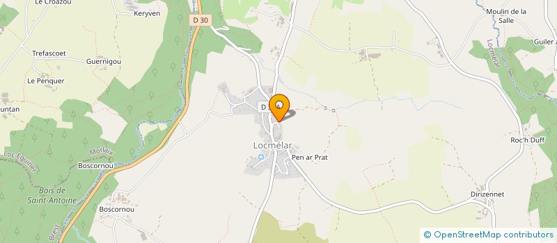 localisation de l'entreprise MONSIEUR FRANCIS ROUDAUT à PLOUNEVENTER