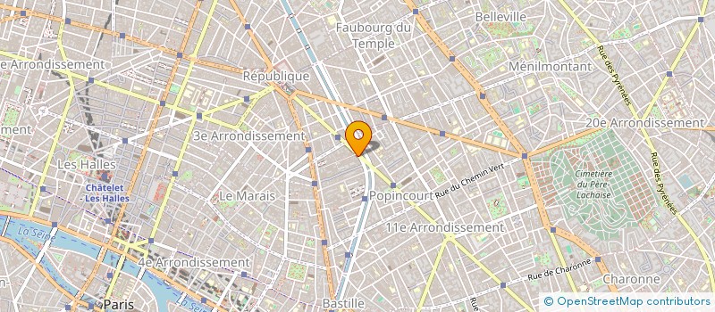 localisation de l'entreprise MONSIEUR FRANCIS ROUSSEAUX  PARIS