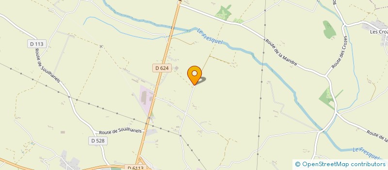 localisation de l'entreprise MONSIEUR FRANCIS ROUZAU  CASTELNAUDARY