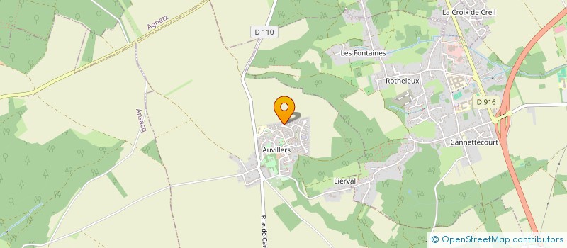 localisation de l'entreprise MONSIEUR FRANCIS RUBIN  NEUILLY-SOUS-CLERMONT