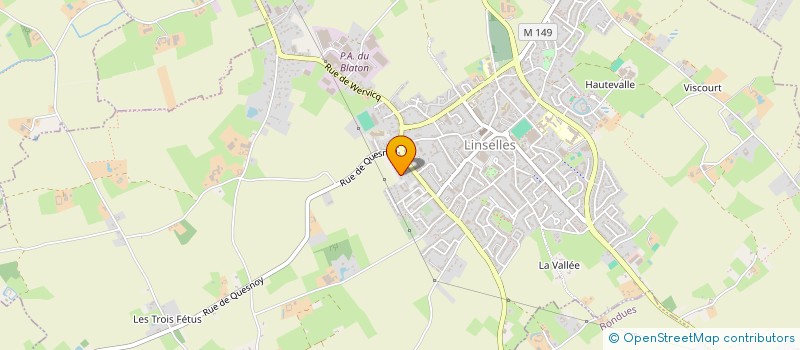 localisation de l'entreprise MONSIEUR FRANCIS RUCKEBUSCH  LINSELLES