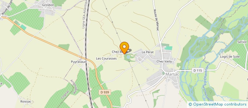 localisation de l'entreprise MONSIEUR FRANCIS RULLIER à MARSAC