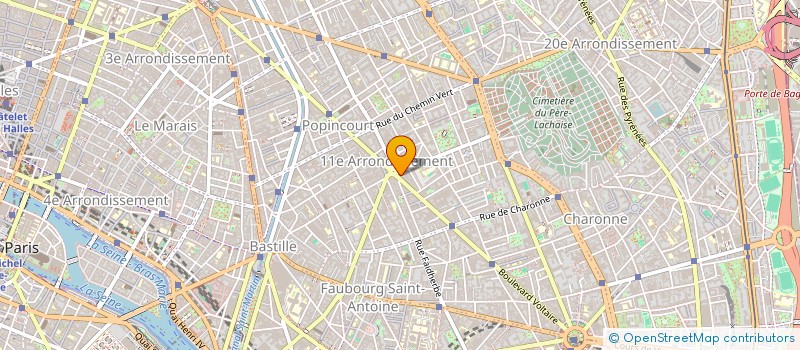 localisation de l'entreprise MONSIEUR FRANCIS SADONE  PARIS