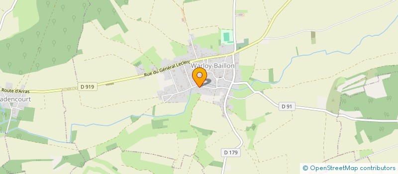 localisation de l'entreprise MONSIEUR FRANCIS SAGEZ  WARLOY-BAILLON