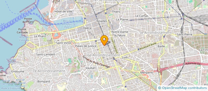 localisation de l'entreprise MONSIEUR FRANCIS SAIMAN  MARSEILLE