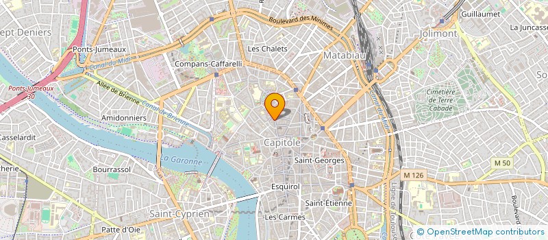 localisation de l'entreprise MONSIEUR FRANCIS SAINT-DIZIER  TOULOUSE
