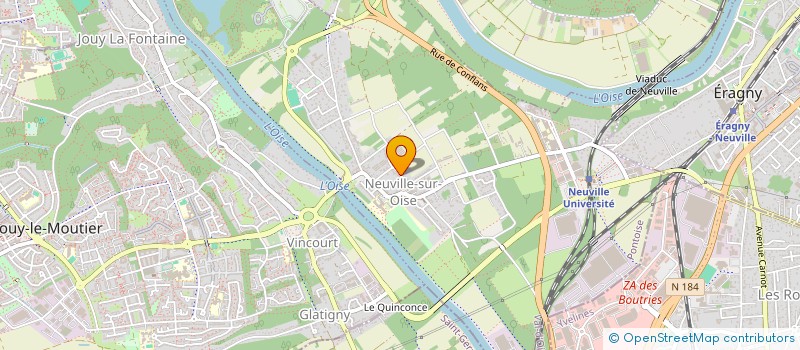 localisation de l'entreprise MONSIEUR FRANCIS SALAUN  NEUVILLE-SUR-OISE