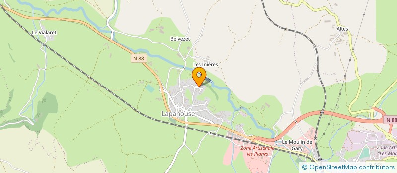 localisation de l'entreprise MONSIEUR FRANCIS SALEIL à SEVERAC D'AVEYRON