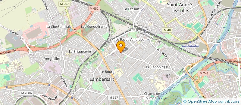 localisation de l'entreprise MONSIEUR FRANCIS SALIFOU à LAMBERSART