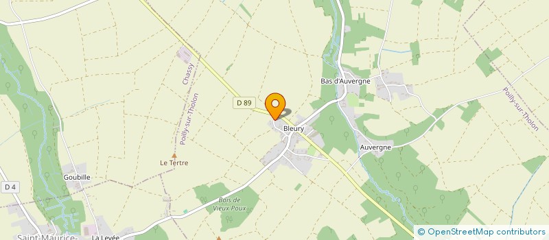 localisation de l'entreprise MONSIEUR FRANCIS SALVAN à POILLY-SUR-THOLON