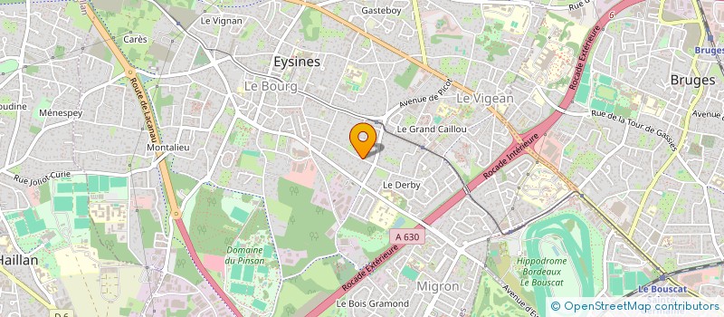 localisation de l'entreprise MONSIEUR FRANCIS SANCHEZ à EYSINES