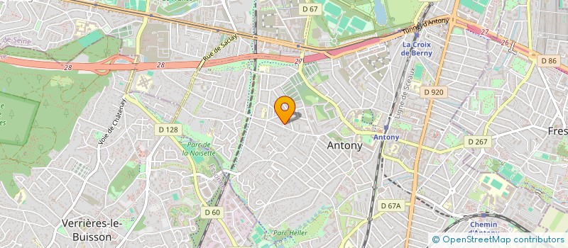 localisation de l'entreprise MONSIEUR FRANCIS SANZHIE SALLA à ANTONY