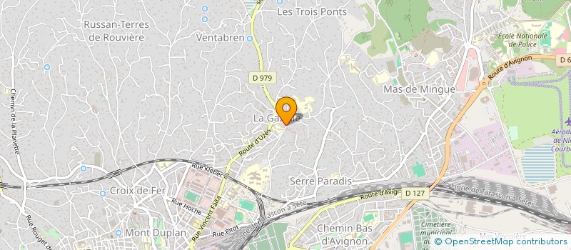 localisation de l'entreprise MONSIEUR FRANCIS SARTORI  NIMES