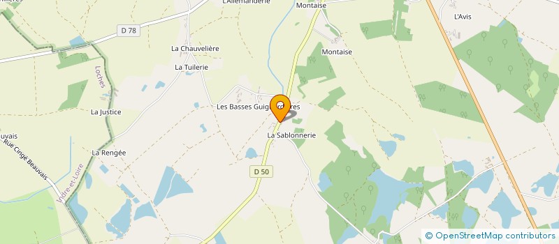 localisation de l'entreprise MONSIEUR FRANCIS SAUVETRE à MARTIZAY