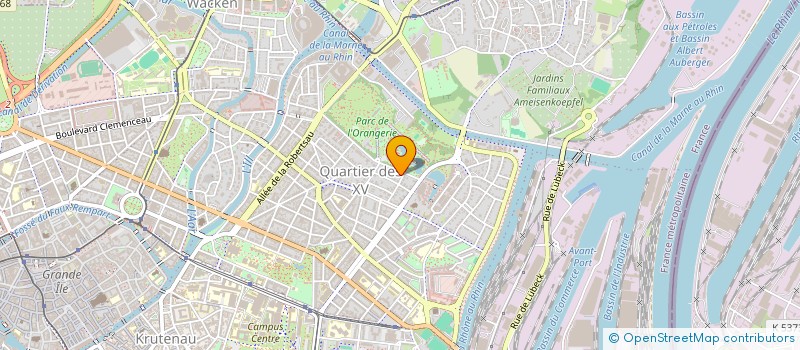 localisation de l'entreprise MONSIEUR FRANCIS SCHAECK à STRASBOURG