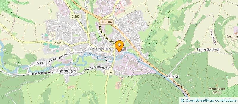 localisation de l'entreprise MONSIEUR FRANCIS SCHARDONG  SCHARRACHBERGHEIM IRMSTETT