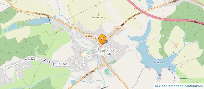 localisation de l'entreprise MONSIEUR FRANCIS SCHILTZ  PUTTELANGE-AUX-LACS