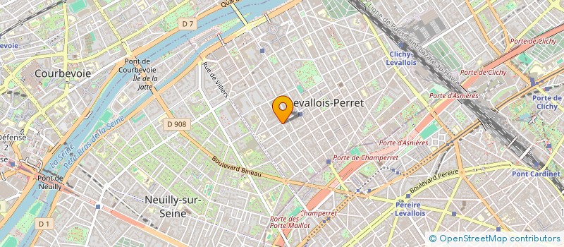 localisation de l'entreprise MONSIEUR FRANCIS SCUILLER à LEVALLOIS-PERRET