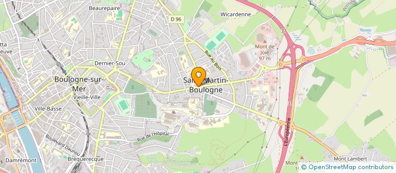 localisation de l'entreprise MONSIEUR FRANCIS SEILLIER  SAINT-MARTIN-BOULOGNE