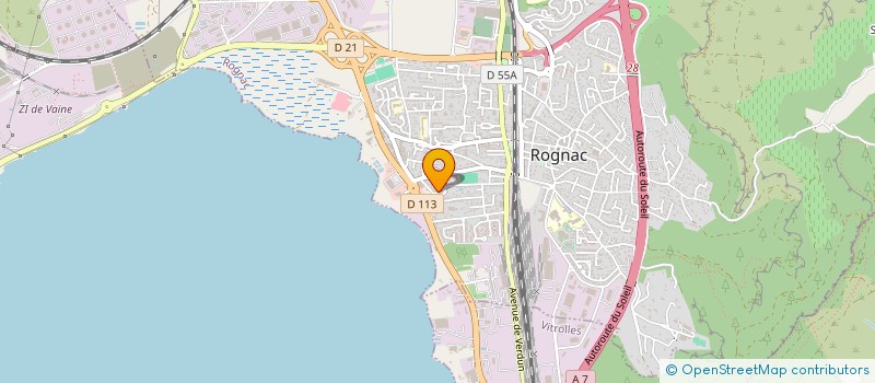 localisation de l'entreprise MONSIEUR FRANCIS SEMONNAY  ROGNAC