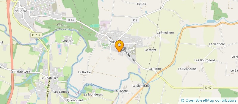 localisation de l'entreprise MONSIEUR FRANCIS SENINCK à PANCE