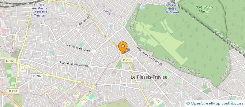 localisation de l'entreprise MONSIEUR FRANCIS SERRANO à LE PLESSIS-TREVISE