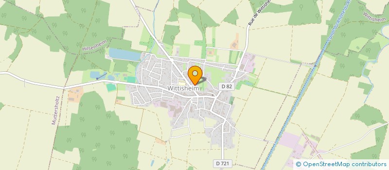 localisation de l'entreprise MONSIEUR FRANCIS SEYLLER  WITTISHEIM