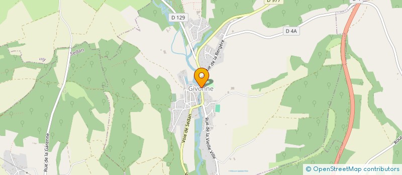 localisation de l'entreprise MONSIEUR FRANCIS SICOT  GIVONNE