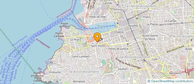 localisation de l'entreprise MONSIEUR FRANCIS SIGALLON à MARSEILLE