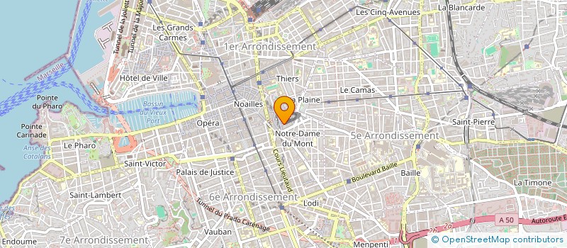 localisation de l'entreprise MONSIEUR FRANCIS SIMO FOUDA  MARSEILLE