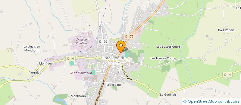 localisation de l'entreprise MONSIEUR FRANCIS SIMON à LOUVIGNE-DU-DESERT