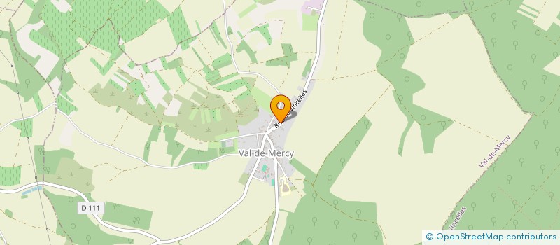 localisation de l'entreprise MONSIEUR FRANCIS SIMON  VAL-DE-MERCY