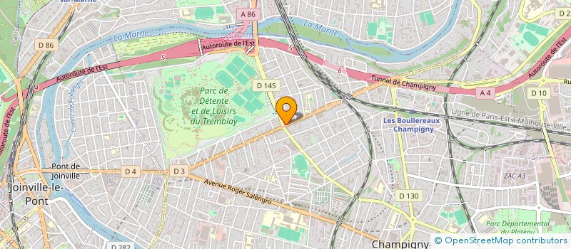 localisation de l'entreprise MONSIEUR FRANCIS SOULIE à CHAMPIGNY-SUR-MARNE