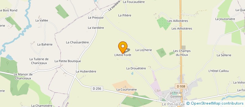 localisation de l'entreprise MONSIEUR FRANCIS STAUFFER à LE PIN-LA-GARENNE