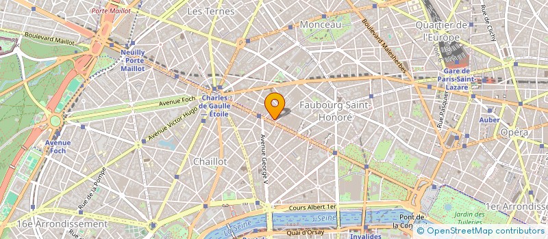 localisation de l'entreprise MONSIEUR FRANCIS SUNDAY  PARIS