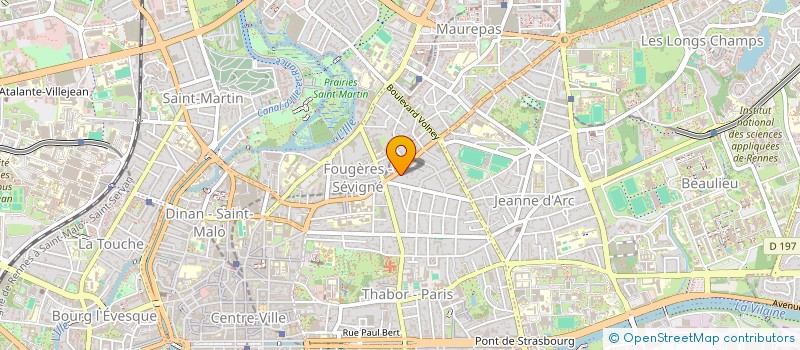 localisation de l'entreprise MONSIEUR FRANCIS SUZUCK  RENNES