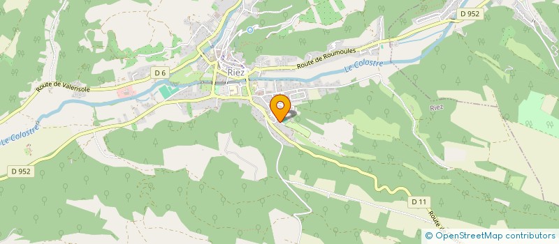 localisation de l'entreprise MONSIEUR FRANCIS SZCZOTKOWSKI  RIEZ